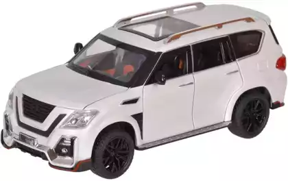 Модель машины Nissan Patrol 1:24 (19см) свет, звук, Инерционный механизм 37754