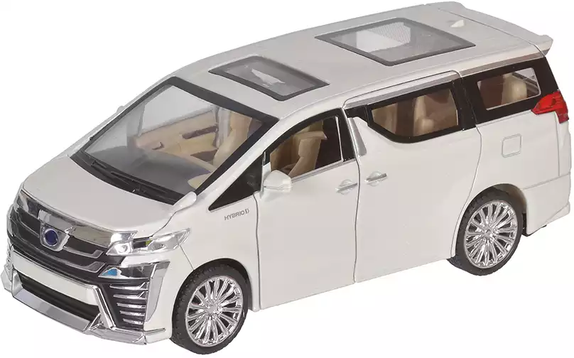 Модель машины Toyota Vellfire 1:24 (21,5см) свет, звук, Инерционный механизм 33601