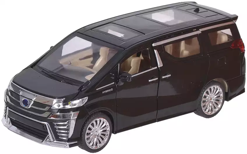 Модель машины Toyota Vellfire 1:24 (21,5см) свет, звук, Инерционный механизм 33601