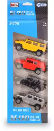 Мод. Маш. 1:48 Набор из 4-х машин (9см) инерция 32478-1