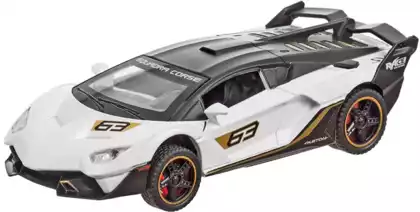 Модель машины Lamborghini SC18 Alston 1:32 свет,звук, Инерционный механизм 32621-1