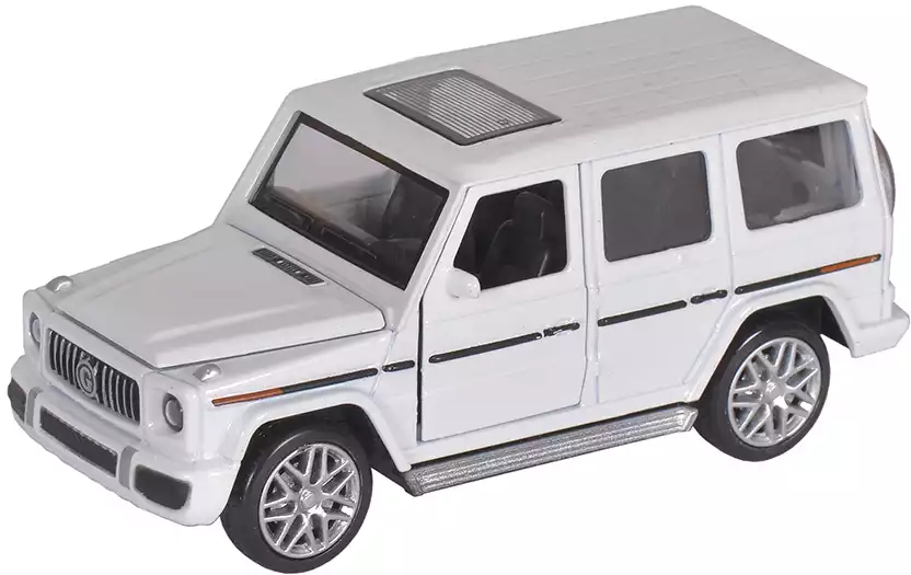 Модель машины Mercedes-Benz AMG G63 1:36 (12см) свет, звук, Инерционный механизм FY6278-12D-4