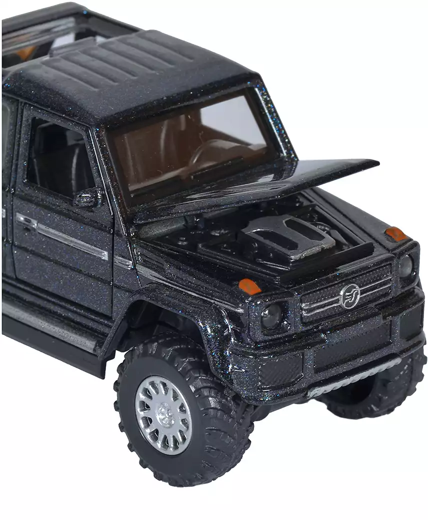 Модель машины Mercedes-Maybach G650 Landaulet 1:36 (12см) свет, звук,  Инерционный механизм FY658-12D-3 купить в Челябинске - интернет магазин  Rich Family