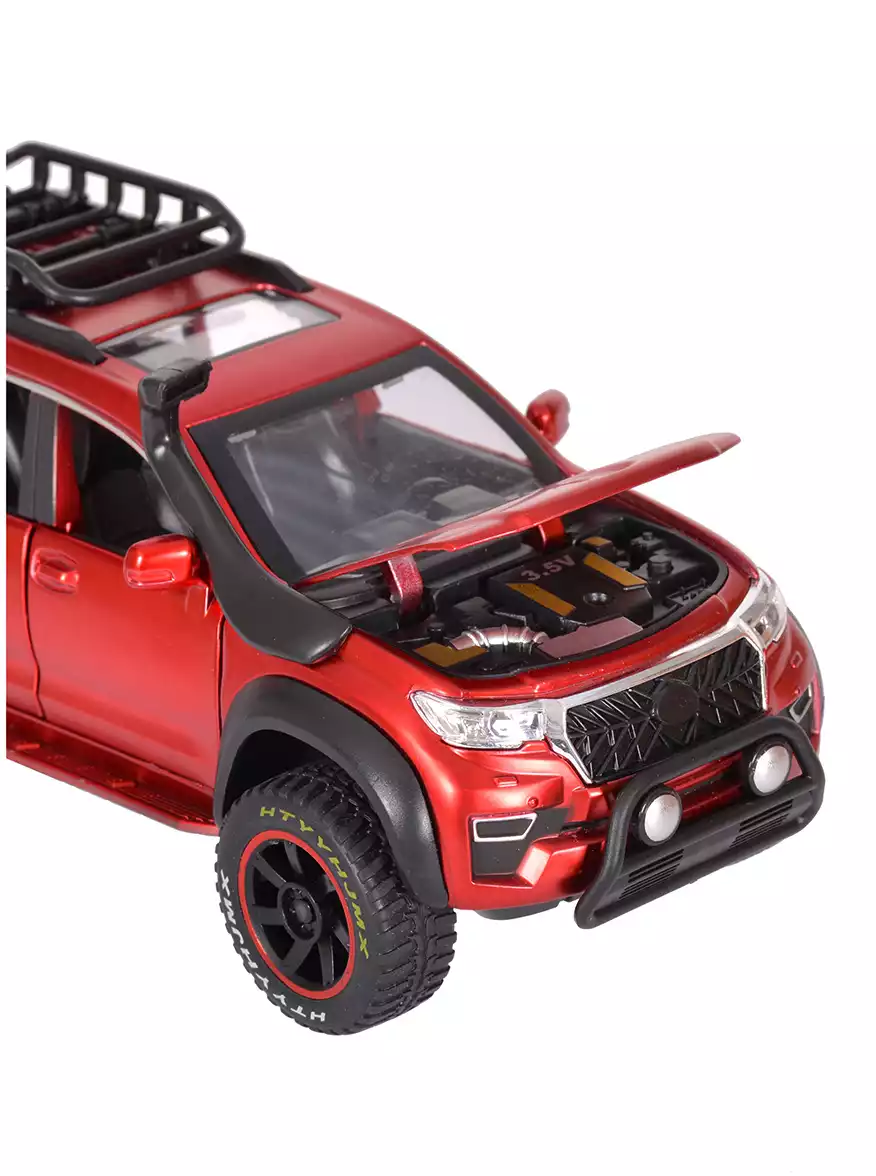 Модель машины Toyota Prado Off-Road 1:24 (19см) свет, звук, Инерционный  механизм 53522-25A купить в Казани - интернет магазин Rich Family