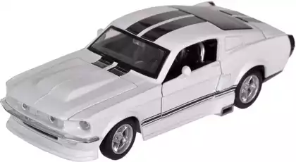 Модель машины Ford Mustang 1:32 (16см) свет, звук, Инерционный механизм 66040-2