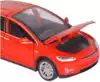 Модель машины Tesla Model X 1:32 (15,5см) свет, звук, Инерционный механизм 6610-2