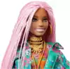 Кукла Barbie GXF09 Экстра с розовыми косичками