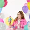 Кукла Barbie GXF09 Экстра с розовыми косичками