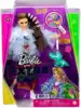 Кукла Barbie GYJ78 Экстра в радужном платье