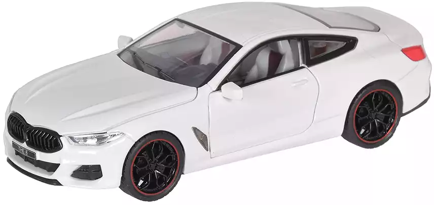 Модель машины BMW M8 1:24 (19см) свет, звук, Инерционный механизм 53522-21