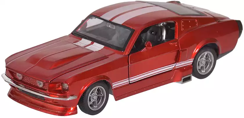 Модель машины Ford Mustang 1:32 (13,5см) свет, звук, Инерционный механизм 68040
