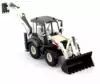 Модель машины 1:50 Погрузчик-экскаватор Back loader 625004 17см WB