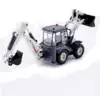 Модель машины 1:50 Погрузчик-экскаватор Back loader 625004 17см WB