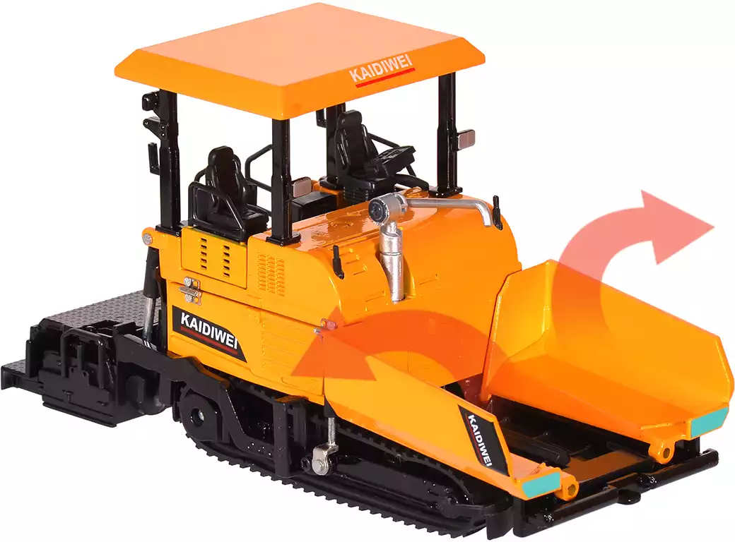 Модель машины 1:40 Асфальтоукладчик Paver 625045 19см