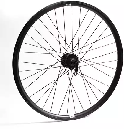 Колесо велосипедное 26 переднее в сборе, disc/v-brake, эксцентрик