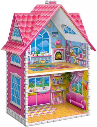 Кукольный домик DREAM HOUSE Вилла 03632 Дес.кор