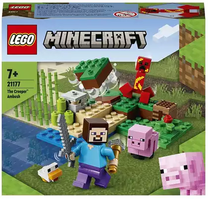 Конструктор Засада Крипера 21177 LEGO Minecraft