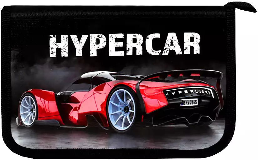 Пенал двухсекционный большой с откидной планкой 190х120х50мм HYPERCAR ПО-05