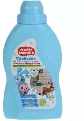 Средство для мытья пола МАЛЫШАРИКИ 500 мл BH57395MAL Заботливая мама