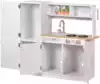 Игровой модуль Кухня PLK553 деревянный с металлической посудой
