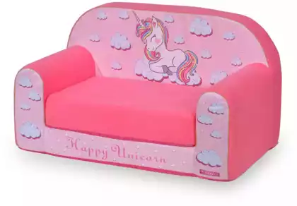 Мягкий диван Happy Unicarn со съемным чехлом 47 см КИ-508Ц