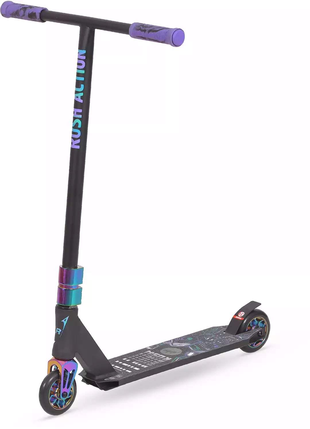 Самокат трюковой RUSH ACTION колеса 100 мм