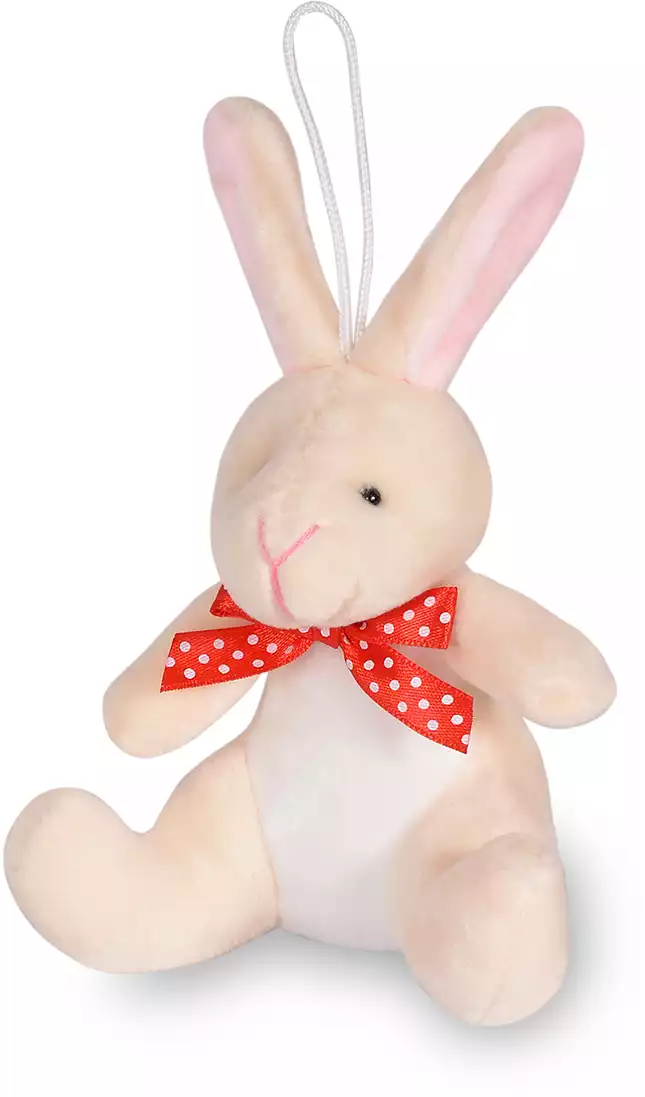 Мягкая игрушка Заяц Кося молочный 14 см LEO21-932A-E/10CM-2