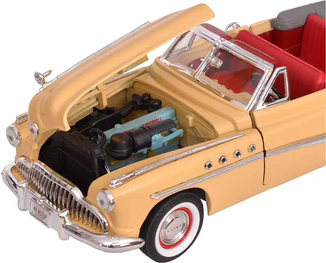 Модель машины 1949 Buick Roadmaster Кремовый 1:18 Motormax 73116 купить в  Саратове - интернет магазин Rich Family