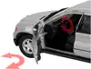 Модель машины 1:24 Motormax BMW X5 Серебро 73254