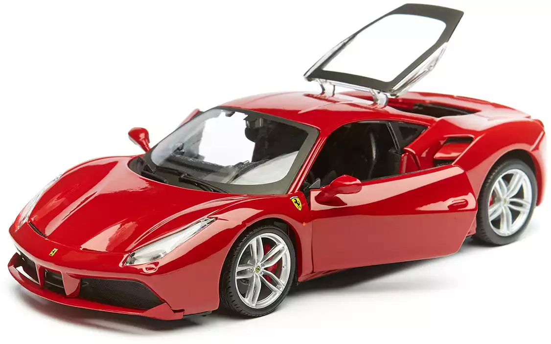 Модель машины 1:24 MAISTO Ferrari AL - Ferrari 488 GTB 39131 купить в  Казани - интернет магазин Rich Family