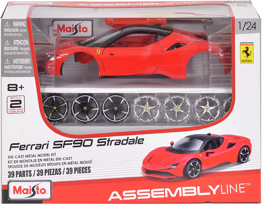 Модель машины 1:24 MAISTO Ferrari AL - Ferrari SF90 Stradale 39137 купить в  Челябинске - интернет магазин Rich Family