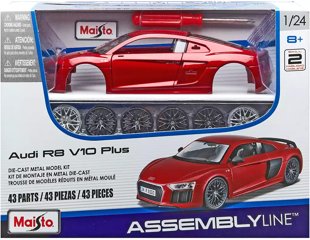 Модель машины 1:24 MAISTO Audi R8 V10 Plus 39510 купить в Барнауле -  интернет магазин Rich Family