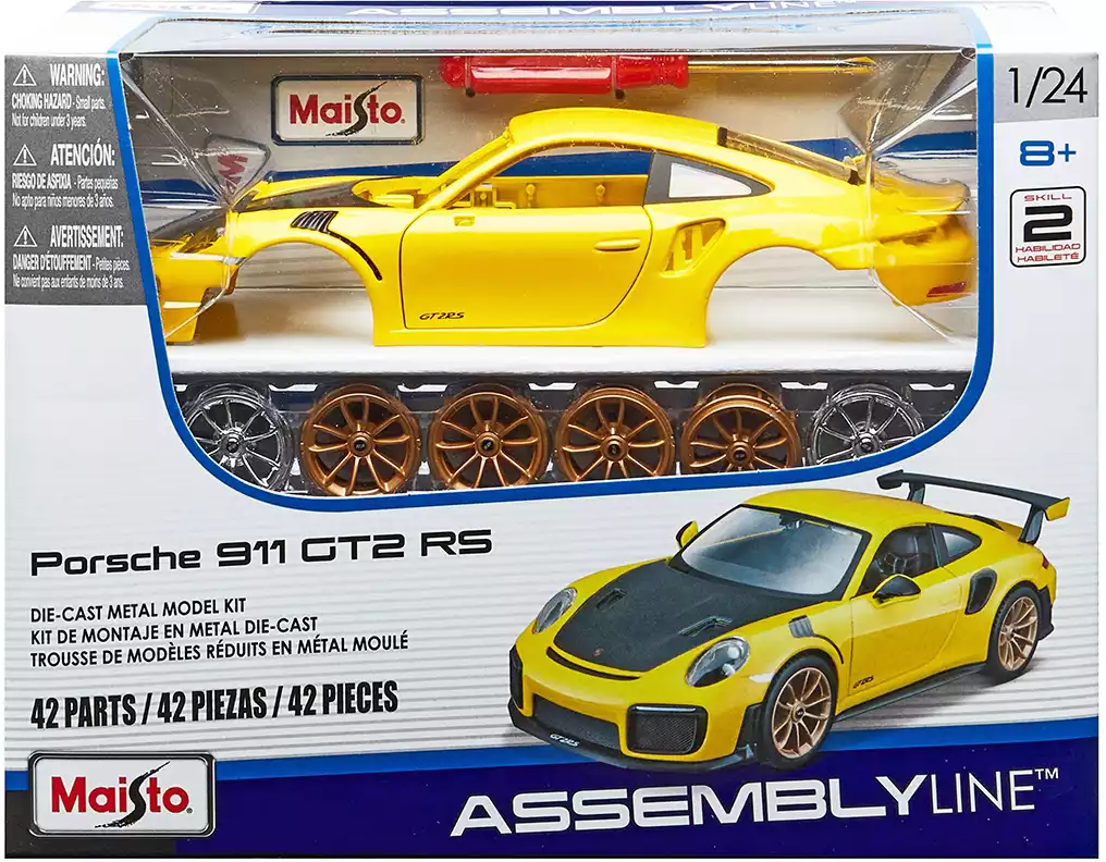 Модель машины 1:24 MAISTO Porsche 911 GT2 RS 39523 купить в Челябинске -  интернет магазин Rich Family