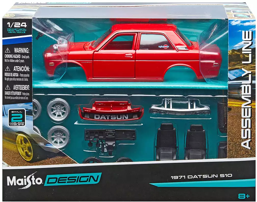 Модель машины 1:24 MAISTO Datsun 510 1971 39308 купить в Челябинске -  интернет магазин Rich Family