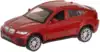 Модель машины BMW X6 1:43 (11,5см) 67313 Инерционный механизм, Красный