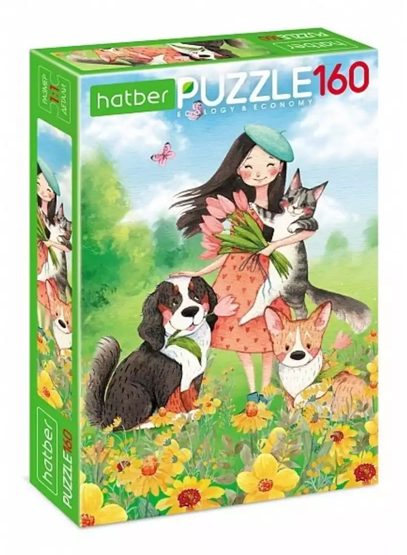 Пазл 160 эл. Вместе весело 160ПЗ4_26363 hatber