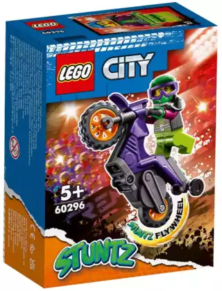 Конструктор Акробатический трюковый мотоцикл 60296 LEGO City