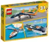 Конструктор Сверхзвуковой самолёт 3в1 31126 LEGO Creator
