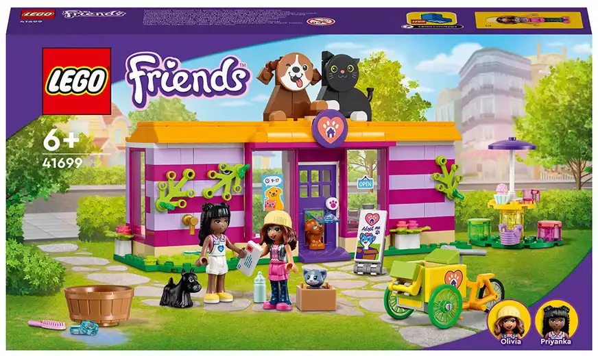 Конструктор Кафе-приют для животных 41699 LEGO Friends
