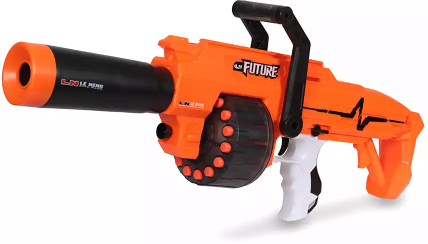 Бластер с мягкими пулями на батарейках G10