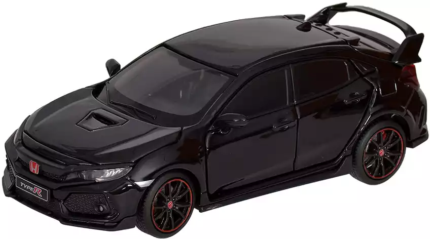Модель машины 1:32 Honda Civic Type R 15см JK823594 свет, звук, Инерционный механизм