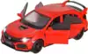 Модель машины 1:32 Honda Civic TYPE R 16см JK823594 свет, звук, Инерционный механизм