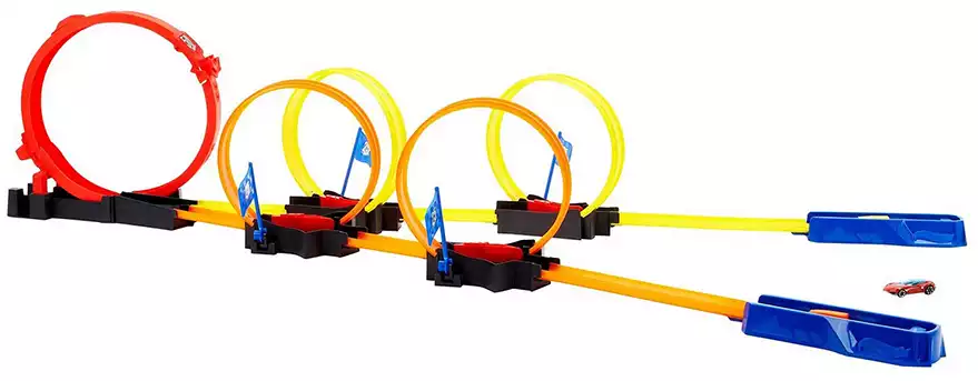 Набор игровой Hot Wheels Экшн HDR83 Автотрек Гонка с петлями
