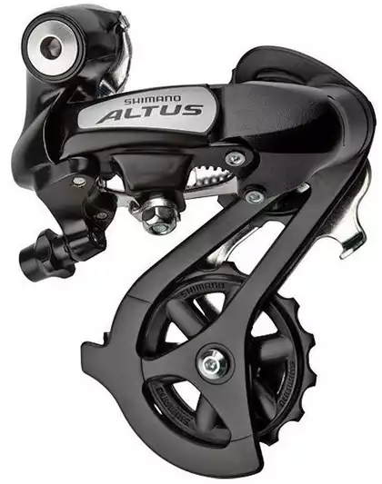 Переключатель задний Shimano Altus RD-M310 8/7ск черный на болт/петух