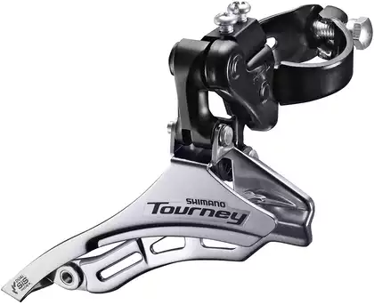 Переключатель передний Shimano Tourney TY300 3х7/6ск 42T верх тяга 31,8 угол 66-69 AFDTY300DSRHR