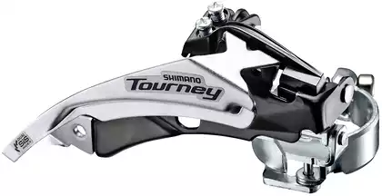 Переключатель передний Shimano Tourney TY500 3х7/6ск 42T ун тяга ун хомут угол 66-69 EFDTY500TSX6RHR