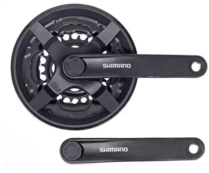Система Shimano TY301 170мм квадрат 42/34/24 черный AFCTY301E244CLRHR