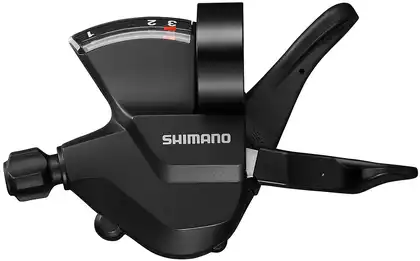 Шифтер Shimano Altus M315 левый 3ск трос 1800мм ESLM315LBRHR