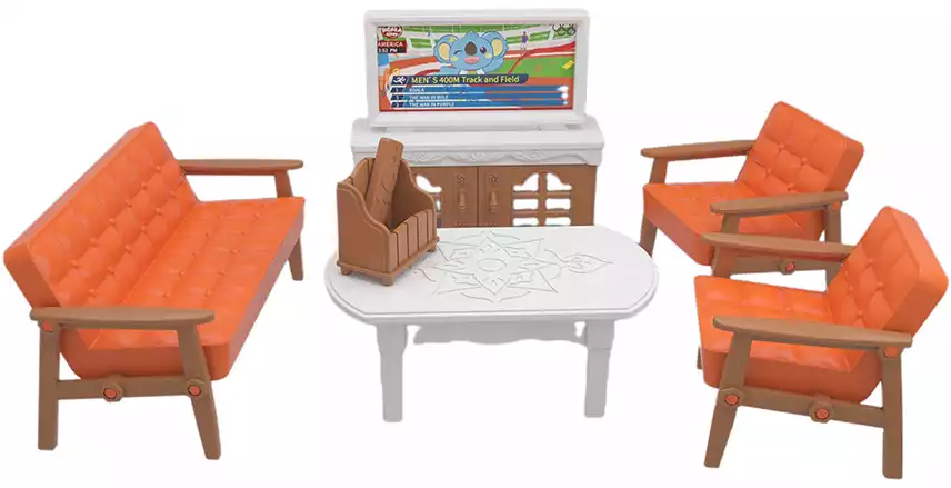 Мебель для куклы FDE87414 Гостиная в/к