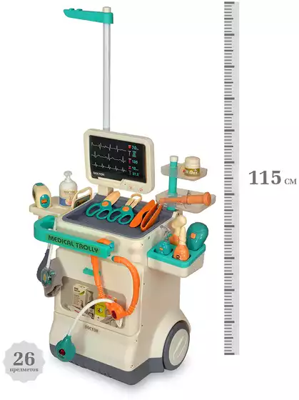 Игровой модуль доктор 660-89 с набором инструментов